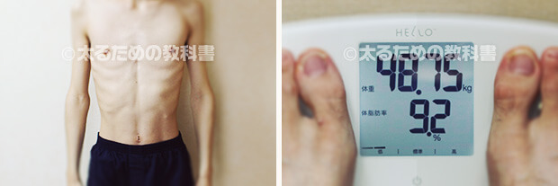 筆者の体型